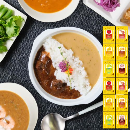 丸市岡田商店 私のための明日のカレー 100g × 6種 × 2セット(12個セット) レトルトカレー ご当地 札幌 国産 北海道産 野菜 レトルト ギフト 北海道限定