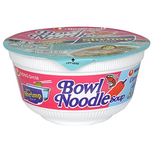 Nongshim Spicy Shrimp Bowl, 3.03-Ounce (Pack of 12)