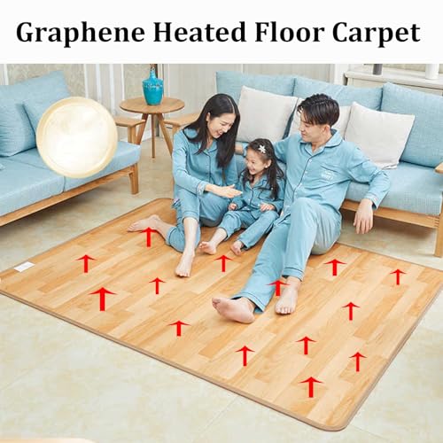 Calefactor Eléctrico Alfombra Térmica Voltaje 110V miniatura 2