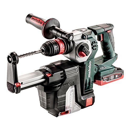 Akku-Hammer / Aku-Kombihammer KHA 18 LTX BL 24 Quick Set ISA | + integrierte Staubabsaugung, Bohrtiefenanschlag…