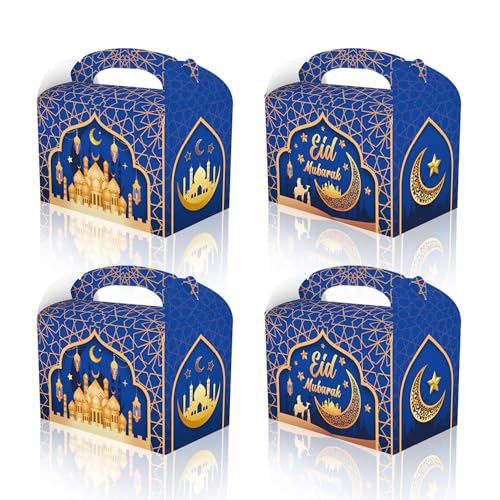 RIGHTA-TECH-12-Packs-Eid-Mubarak-Treat-Gift-Boxes-Ramadan-Mubarak-Party-Gift-Box-Muslim-Ramadan-Kareem-Candy-Goodie-Cardboard-Boxes-with-Handles-for-Snacks-Eid-Al-Fitr-Birthday-Party-Supplies-Favors