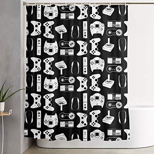 Antouzhe Rideau De Douche Bathroom Decoration Shower Curtain Hooks