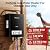 Propane Tankless Water Heater, 5L 1.32 GPM Outdoor Portable Gas Instant Hot Water Heater with Digital Display Overheating Protection, for Camping Barn Cabin RV Black