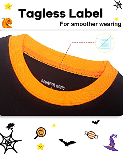 Image of DAUGHTER QUEEN Boys & Girls 100% Cotton Halloween & Christmas PJS 18M-12Y