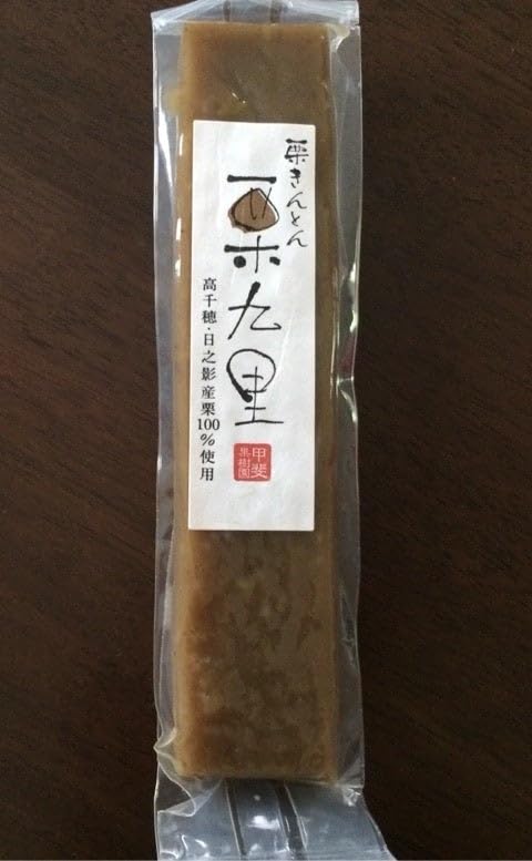 Amazon.co.jp: 栗九里 栗きんとん 190g 1本 くりくり 栗くり マロン
