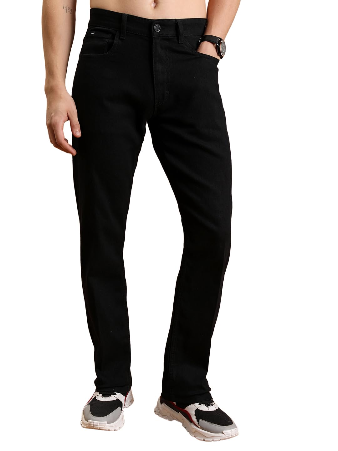 highlander Men's Straight Jeans-picture-35