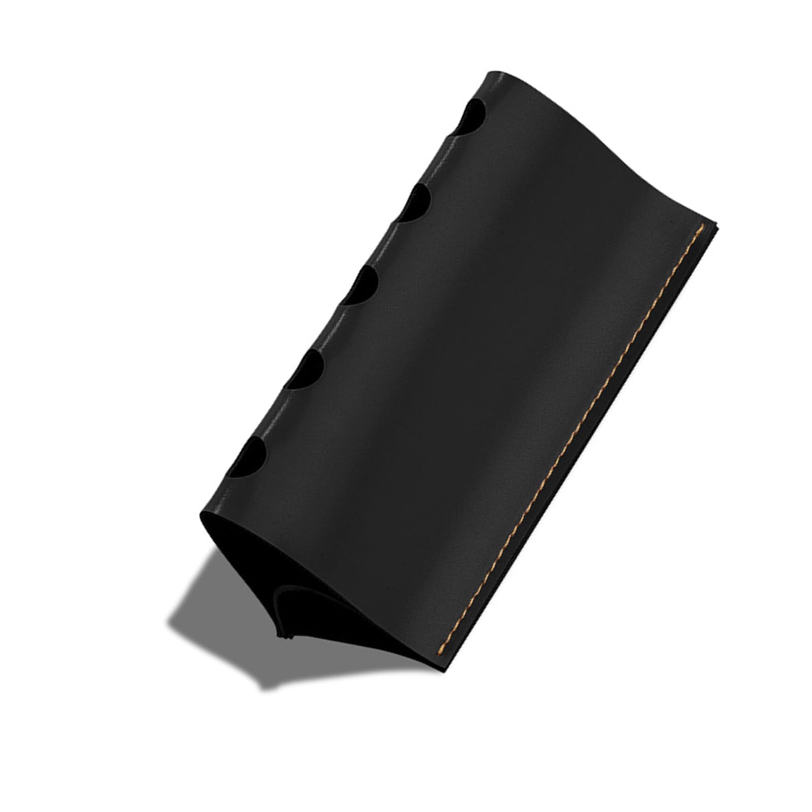 HDOYTXXM Essential Multiple Purpose Pen Cup PU Leather Construction Materials for Desk Organization Multiple Pen Storage