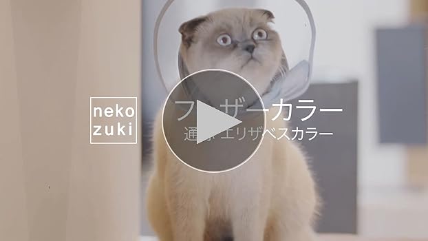Amazon | nekozuki 猫 エリザベスカラー 獣医推薦 軽い 柔らかい