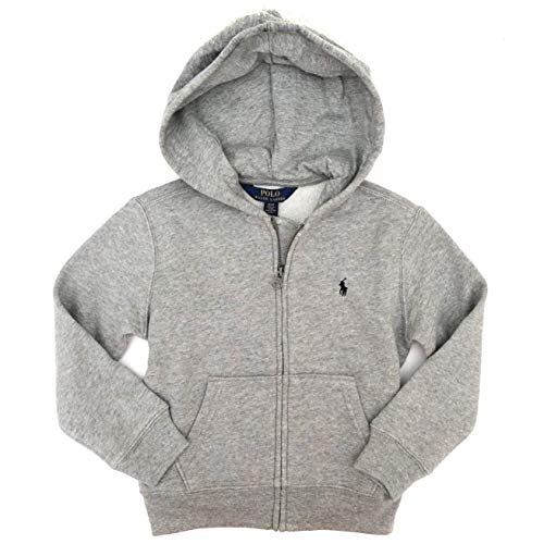 Polo Ralph Lauren Zip Hoodie - Dark Sport Heather, Gray, 6 Polo Ralph Lauren Zip Hoodie - Dark Sport Heather, Gray, 6