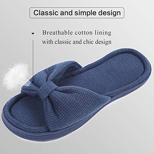 Caramella Bubble Womens Open Toe Summer Bedroom Slippers Memory Foam Sandal Home Ladies Comfy Slippers2