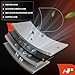 A-Premium 2-PC Cabin Air Filter with Activated Carbon Compatible with BMW E39 Series 525i 2001-2003, 528i 1997-2000, 530i 2001-2003, 540i 1997-2003, M5 2000-2003, Replace# CF10369, 64118391198