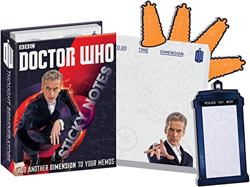 12th Doctor Who Sticky Notes Booklet - By The Unemployed Philosophers Guild