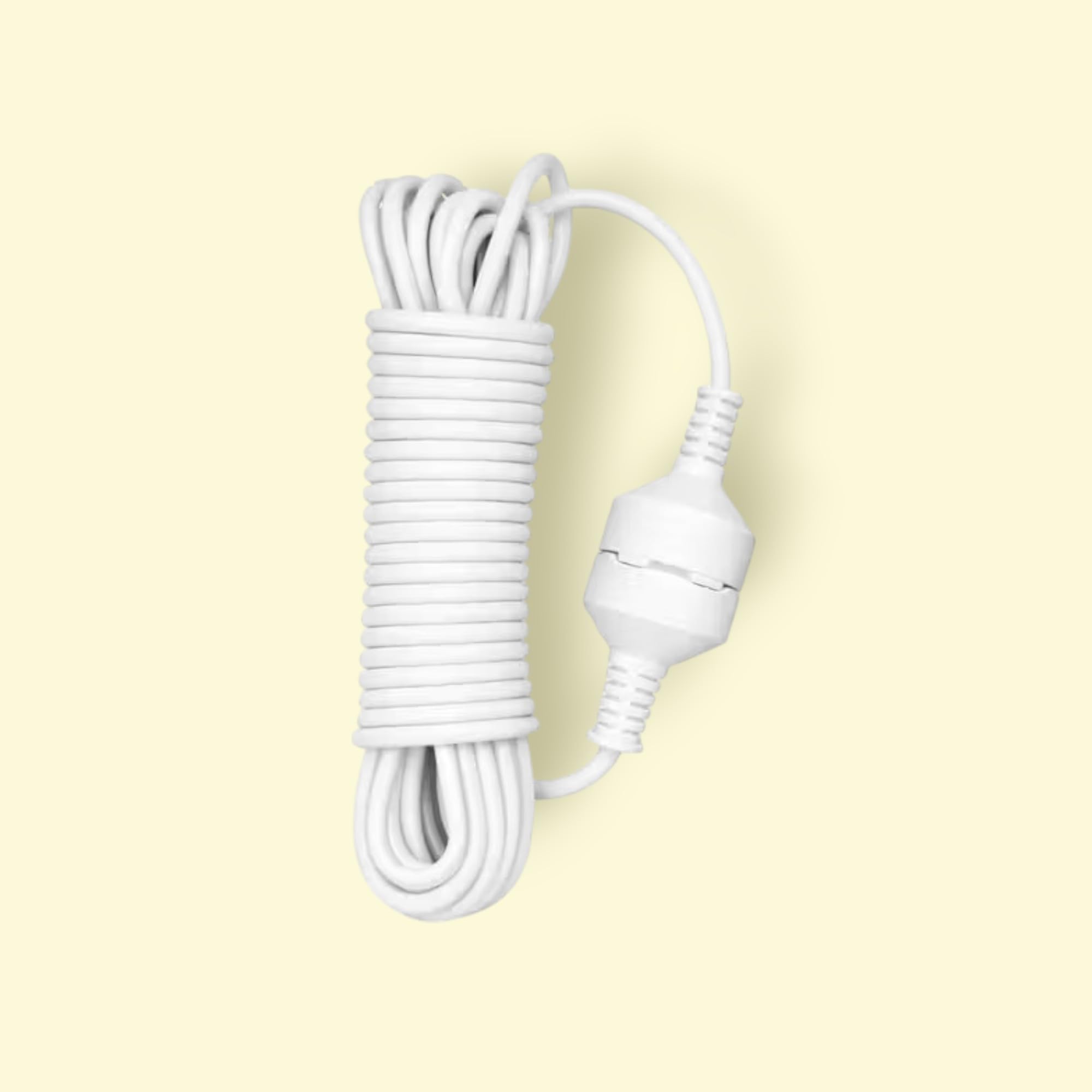 1500W Extension Cord with 3 Universal Sockets, White, 2 Meter Cable, 10A, Compatible with LED Screen, Induction Cooker, Kettle, Fan, Router-image-37