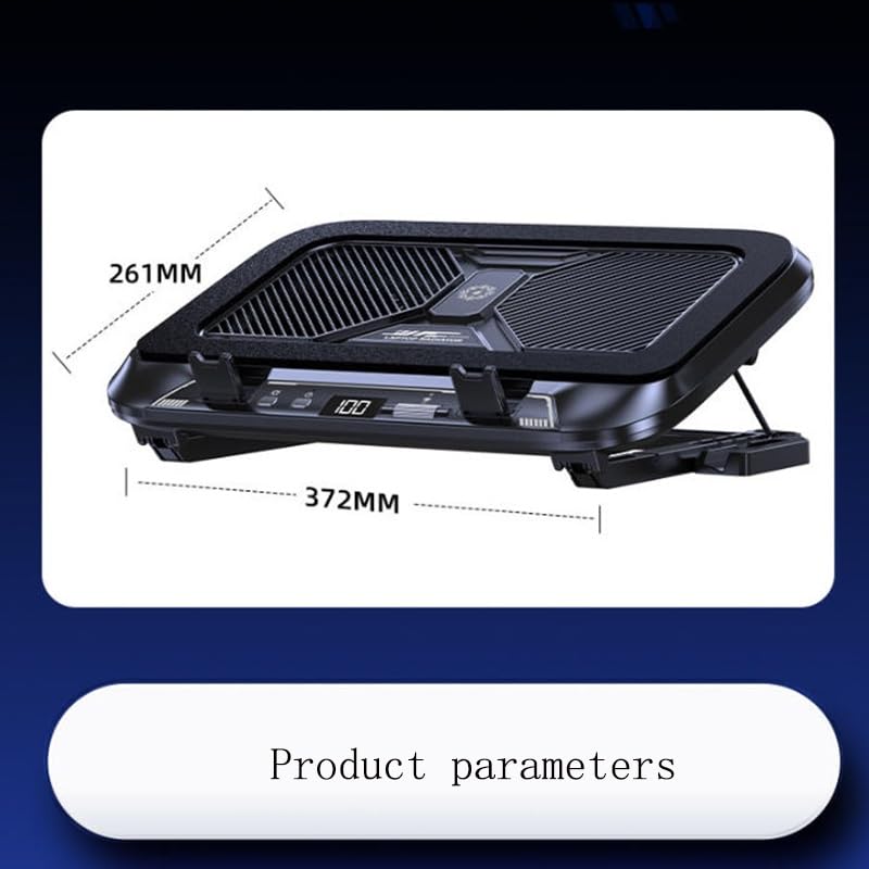 Height Adjustable Foldable Fan Notebook Computer Cooling System