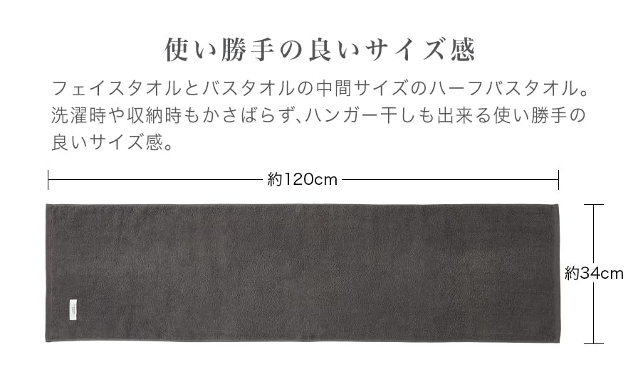 Amazon | phiten(ファイテン) freeasy ハーフバスタオル フリージー