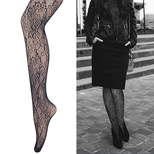 4 Pack Women's Patterned Fishnets, Orange,Green,Purple,Blue Fishnet Tights, Colored Fish Net Stockings Pantyhose2