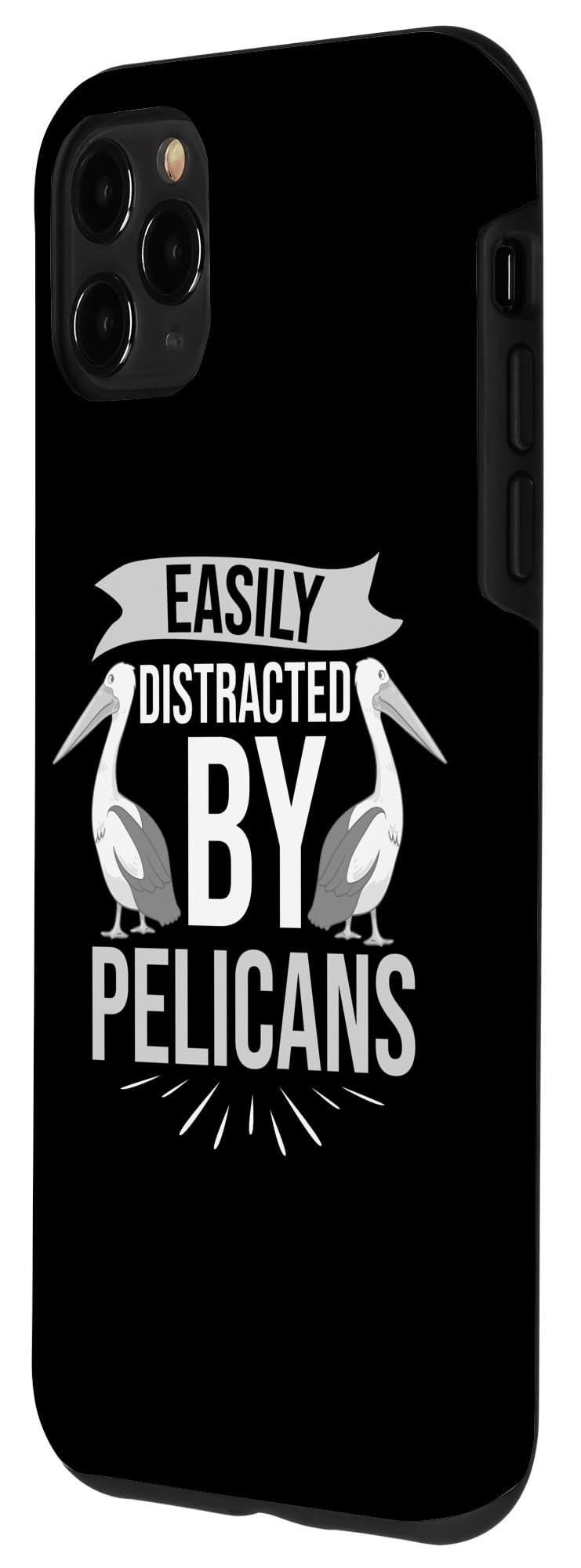 iPhone 11 Pro Max Pelican Birds Funny Animals Cute Seabird Case - Image 2