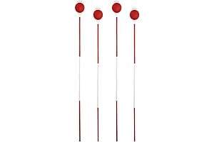 Driveway Markers for Snow Plowing - 48 Inch Double Sided Reflective Driveway...