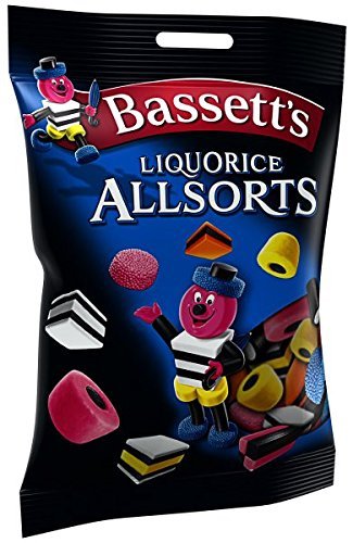 Bassetts Liquorice Allsorts 215g - Pack of 6
