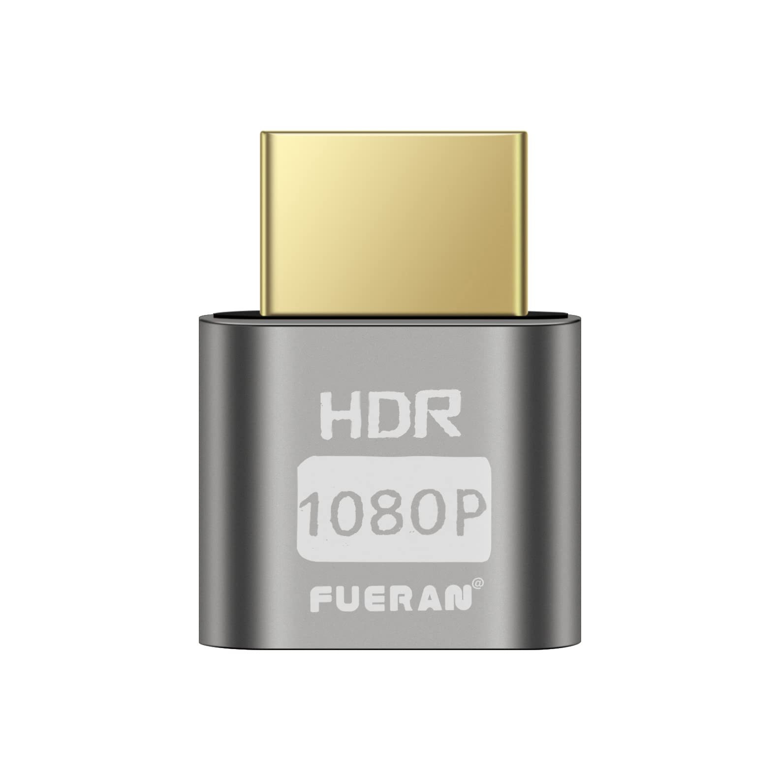 FUERANHDMI Dummy Plug Headless Ghost Display Emulator DDC EDID Emulator Fake Display(2K-1080@60 HDR)
