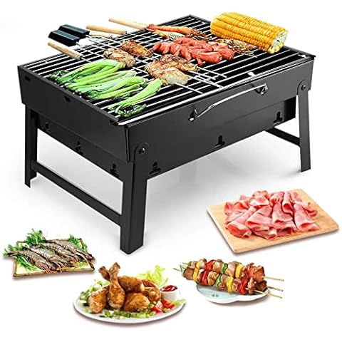Parrilla de Carbón Portátil Uten para Acampar al Aire Libre Cover