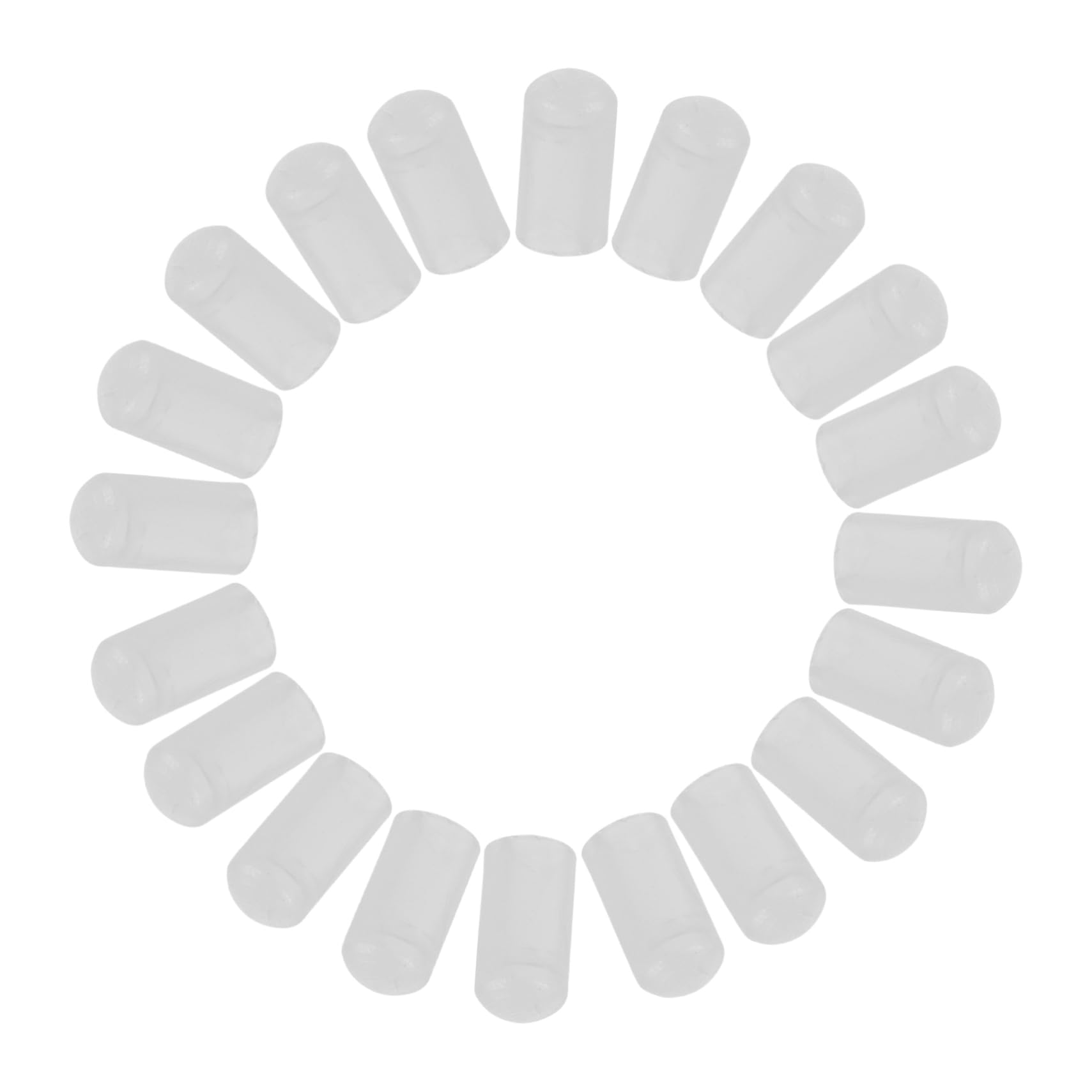 FELTECHELECTR DIY Kite Kit Essential 20pcs Plastic Kite Pole Caps for Easy Replacement Maintenance