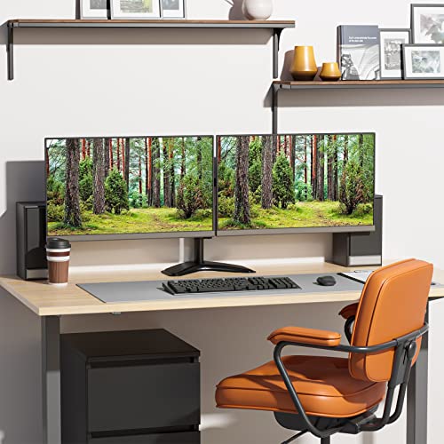 image for WALI Dual Monitor Stand for Desk, Monitor Stands for 2 Monitors up to 