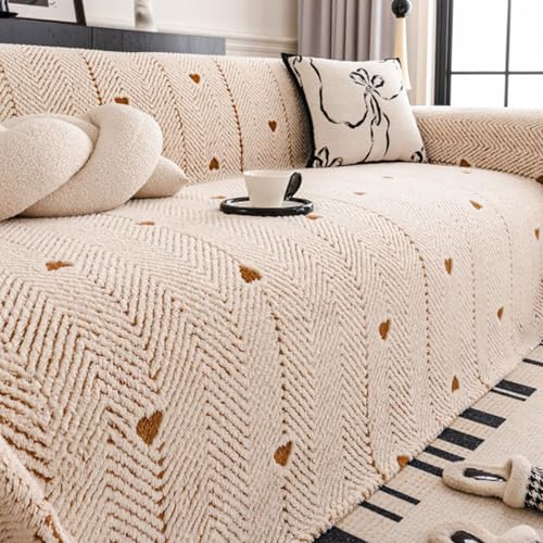 3�l�|���p��^�\�t�@�X���[�A�n�[�g���̂��炩���I�[���V�[�Y��L���^�Z�N�V���i���\�t�@�J�o�[�ѕz�A����ŏ��h�~�̃z�[���f�R���[�V�����p�\�t�@�v���e�N�^�[ Coffee-Brown 180x150cm/70.87x59.06in