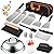 18PCS Griddle Accessories Kit, Flat Top Grill Accessories Set for Blackstone and Camp Chef, Grill Spatula Set with Enlarged Spatulas, Basting Cover, Scraper for Outdoor BBQ