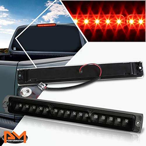 Compatible with Ford F-150 Heritage/F-250 97-04 LED Third 3RD Tail Brake Light Rear Stop Lamp Tinted