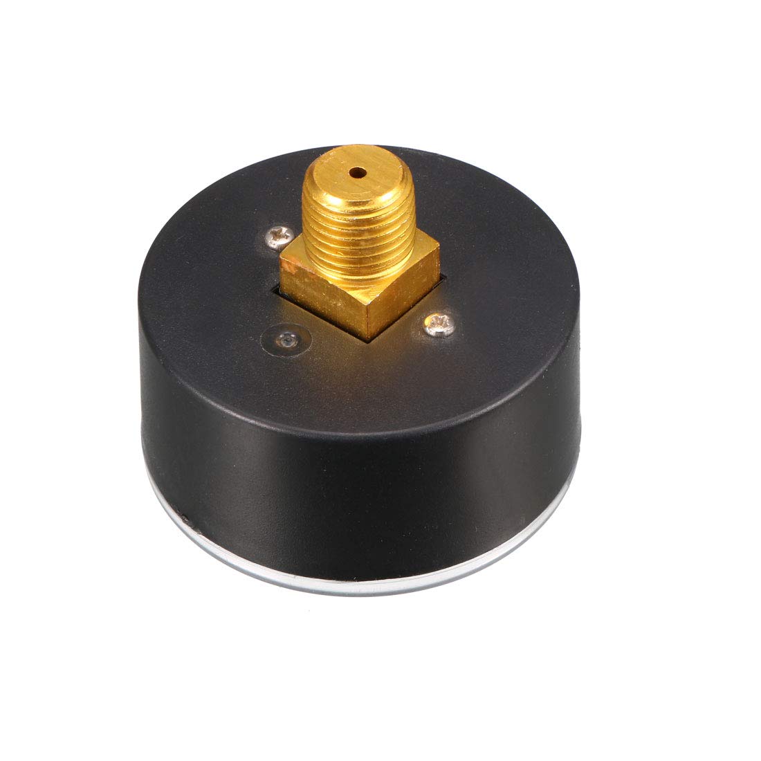 Amazon.co.jp: uxcell 圧力計 ダブルスケール0-180 PSI/0-12 0