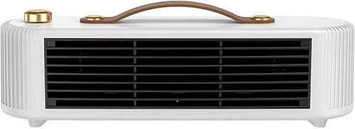 Calentador portátil de calentamiento rápido de 800 W, calentador multifuncional con sobrecalentamiento ajustable de 2 niveles, adecuado para su uso