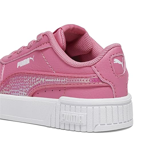 PUMA Shoes Kids Carina Sneaker, 6 US Unisex Toddler, Strawberry Burst-Strawberry Burst White3