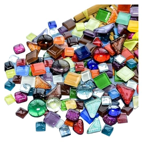 Lnnxsz Mixed Series Glasmosaikfliesen 200 Stück