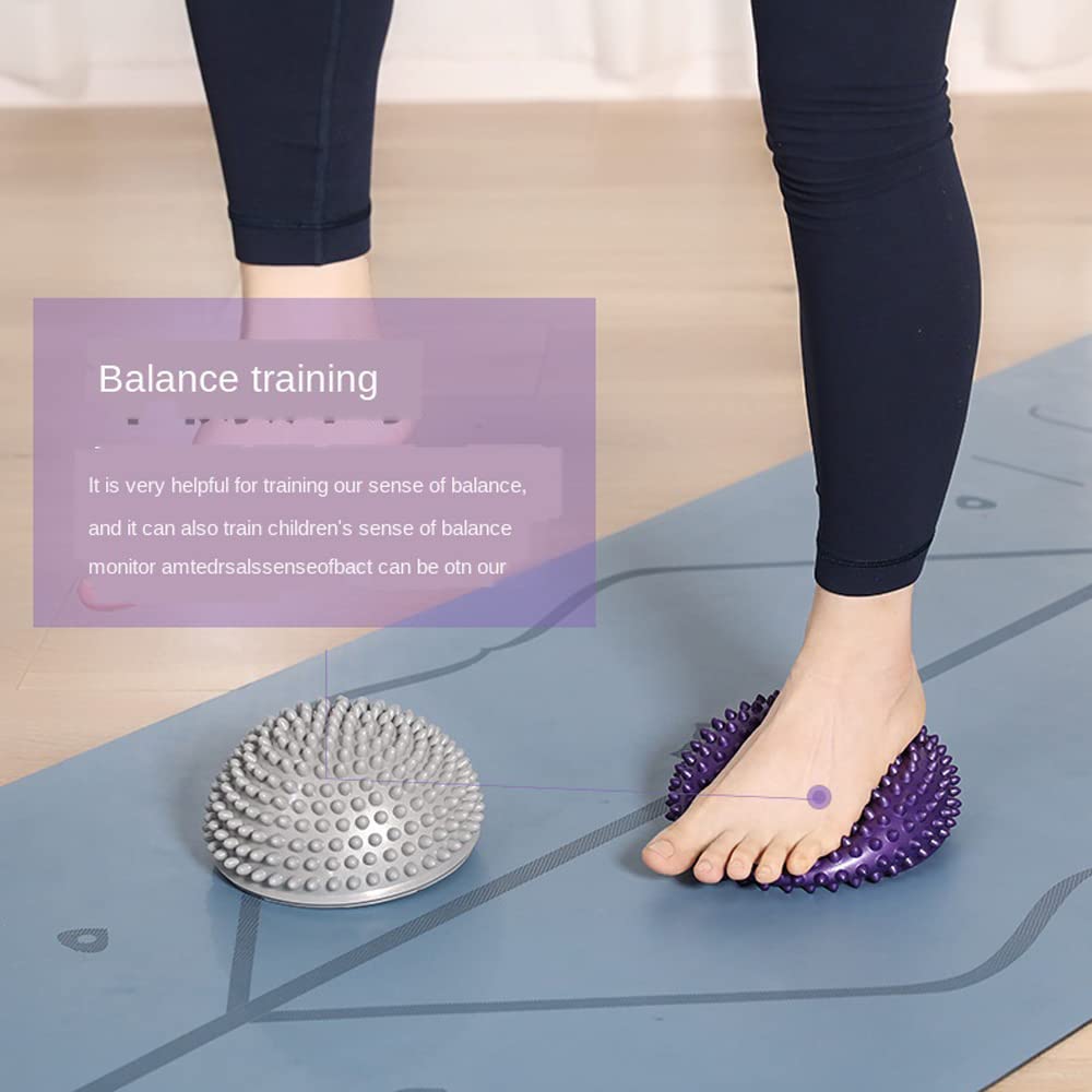 Axinyue 2pcs Balle De Massage Fasciite Plantaire Balle HéRisson,Boule De Massage Boule HéRisson Boules De Massage à Pique,Balle HéRisson Convient Au Massage Du Dos Pour DéTendre Le Corps