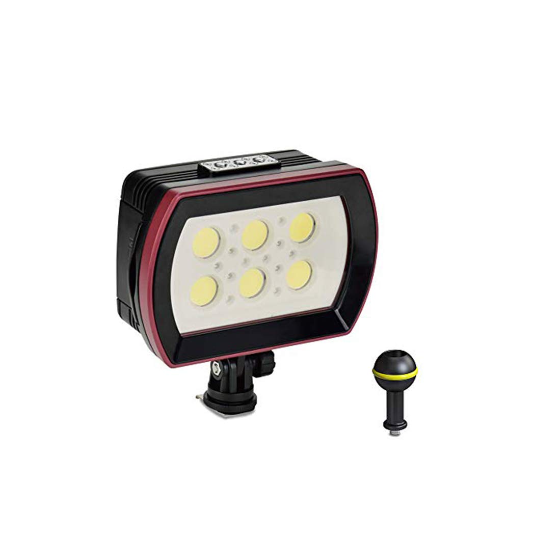 Meikon SL-22 Model 6000LM 40m/130ft Video Light for Professional Diving…