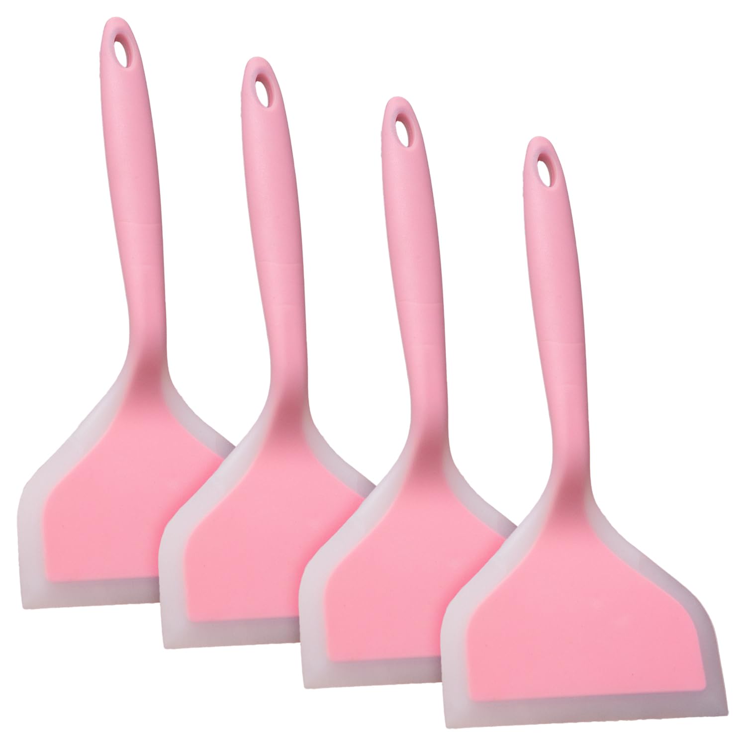 Kuber Industries Turner | Silicone Wide Spatula Turner | Spatulas Turner for Nonstick Cookware | Omelette Turner for Cooking | Kitchen Turners | New Big Spatula | Pack of 4 | Pink (B0CJLKMPWT) Amazon Price History, Amazon Price Tracker