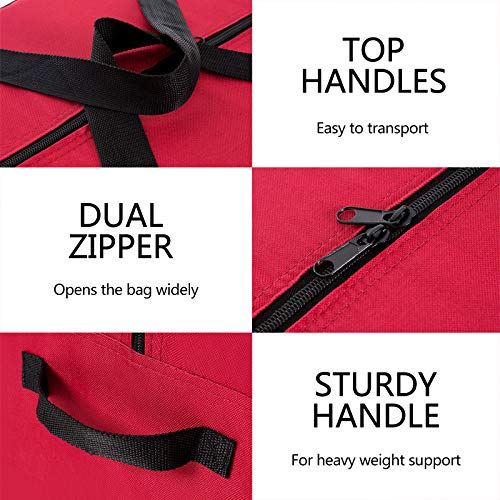 Sattiyrch-Christmas-Tree-Storage-BagFits-Up-to-9-ft-Tall-Artificial-TreeHeavy-Duty-600D-Canvas-Red-Christmas-Tree-Storage-Container-with-Sleek-Dual-Zipper-and-Durable-Handles