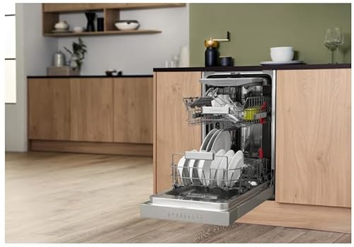 Bauknecht BSUO 3O33 PF X Unterbau Geschirrspüler 45 cm/ 10 Maßgedecke/PowerClean/ActiveDry/Besteckschublade/Hygieneprogramm