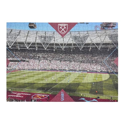 Official Licensed West Ham United 500 Piece Jigsaw Puzzle of London Stadium - Image 2