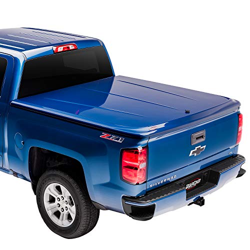 UnderCover Lux One-Piece Truck Bed Tonneau Cover | UC3096L-NRV | Fits 2019 - 2023 Dodge Ram 1500 (NRV - Velvet Red Pearl) Does Not Fit w/ Multi-Function (Split) Tailgate 5' 7" Bed (67.4") #1