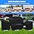 SIRUITON Patio Furniture Covers, Outdoor Furniture Cover Waterproof 4-Piece, Patio Furniture Set Covers, Heavy Duty Durable and Water Resistant Fabric, Fit for Chairs, Couch, Coffee Table, Black