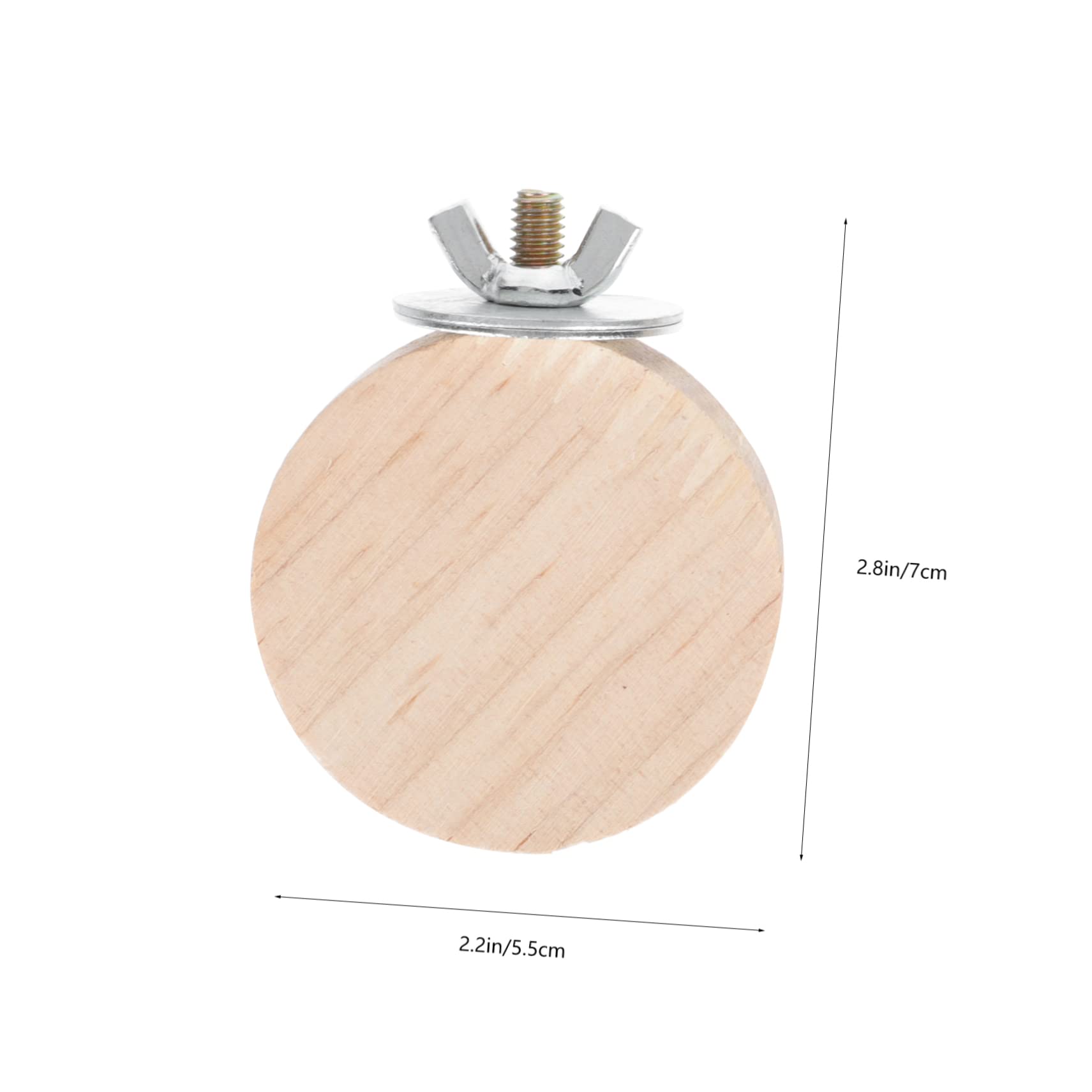 LIOOBO Parrot Bird Cage Perch Board Bird Seat Board Wooden Branch Perches Parrot Stand Toys