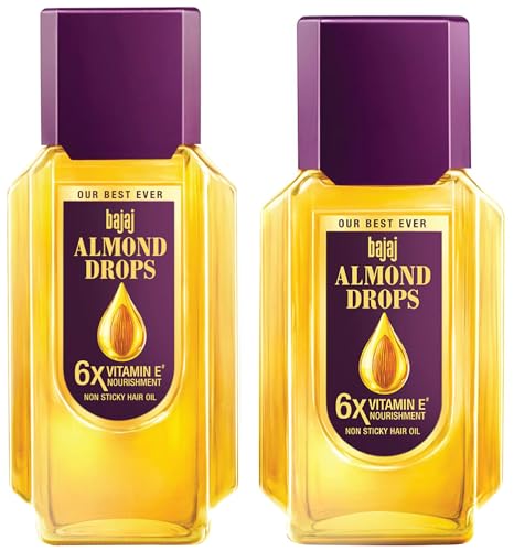 Image of Bajaj Almond Drops Hair Oil & Bajaj Almond Drops Hair Oil
