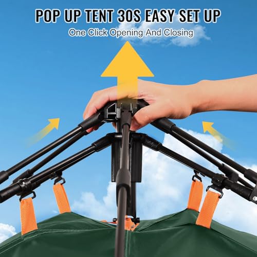 VXVGER Camping Tent Instant Pop Up Dome 2-3 Person Automatic Waterproof Tent の商品画像 5