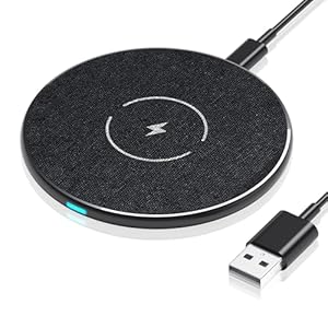Wireless Charger 20W Max Kabellose Ladestation Induktive Ladestation Schneller Kabelloser Ladeständer，Kabelloses Ladegerät mit Samsung Galaxy S23/S22/S21/S20/S10, Kompatibel mit iPhone 12/13/14/15.