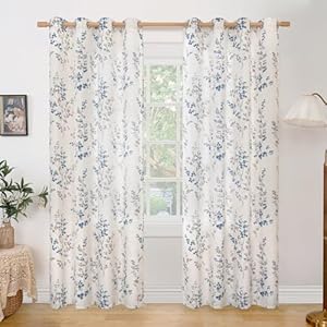 BGment Linen Curtains for Living Ro...