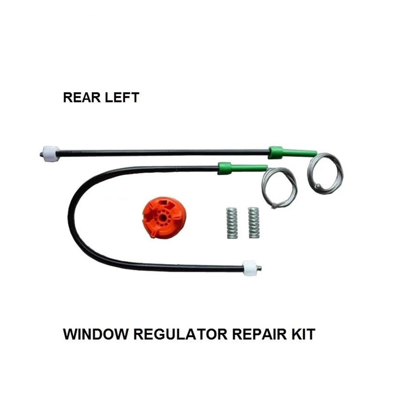 Kit de reparación de elevalunas eléctrico delantero izquierdo y derecho para coche para Renault y ULT para Megane II 2002-2016