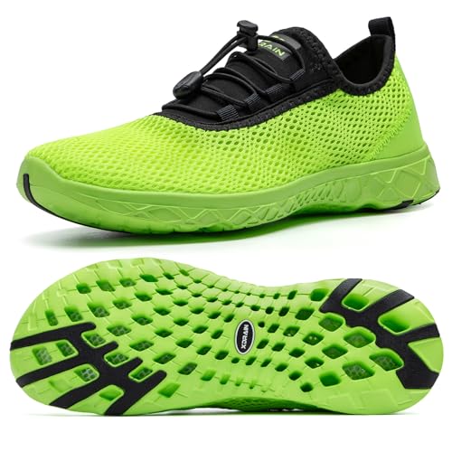 Image of ALEADER Men's Stylish Water Shoes, Quick-Dry Xdrain Water Sneakers, Lightweight & Comfort Footed
