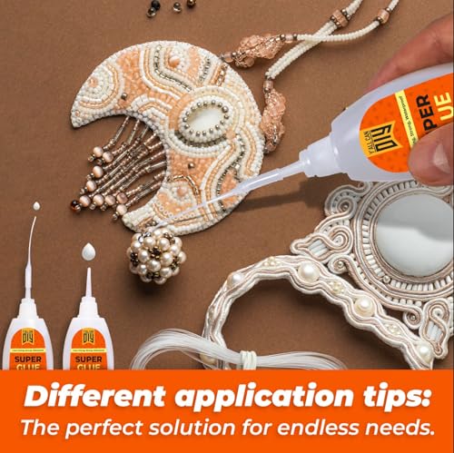 Y'allCanDiy Super Glue 0.7 Oz (20g) - Superglue for Crafts Plastic, Wood, Metal, & Repair, Instant Cyanoacrylate Based Glue, Quick Dry Premium Cyanoacrylate Adhesive - Image 4